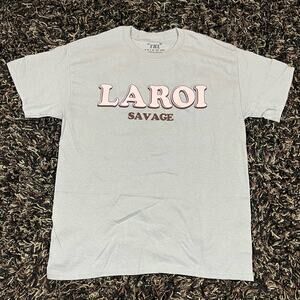 The Kid Laroi Savage Gray Tee T Shirt Adult Sz L New